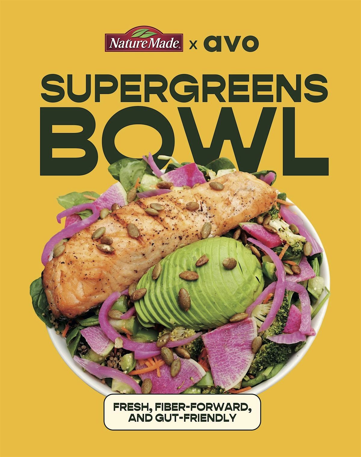 Avo x Nature Made SuperGreens Drink Sampling