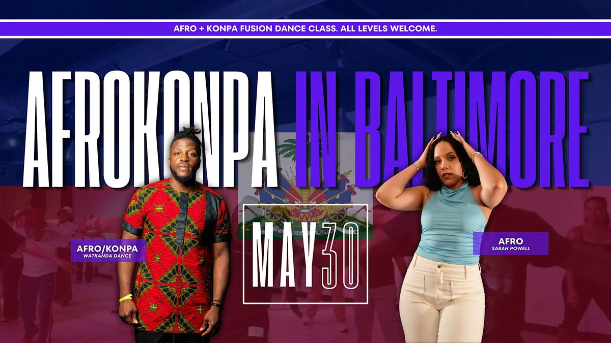 Afrobeats + Konpa Dance Class in Baltimore, MD