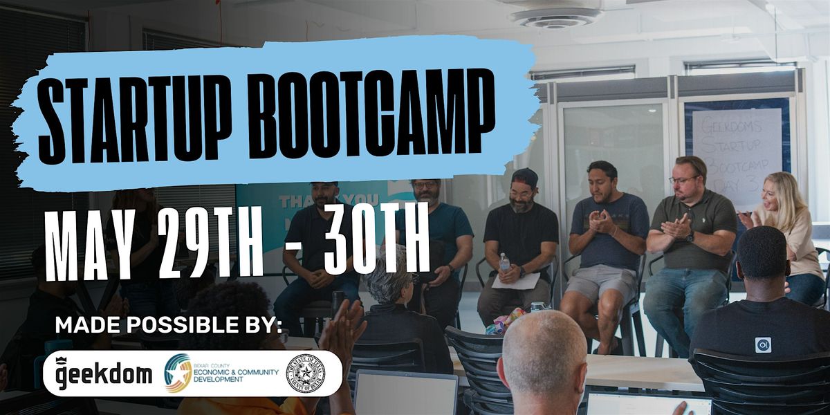Startup Bootcamp -May 2026