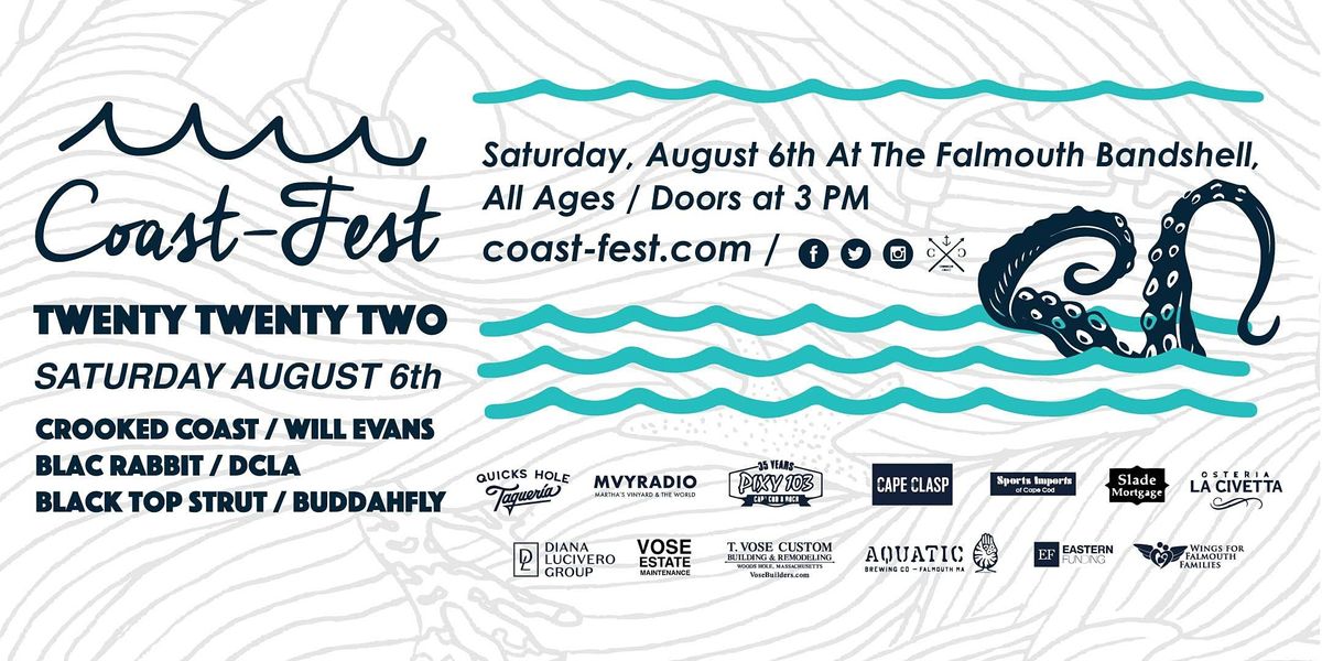 CoastFest 2022 Falmouth Marine Park August 6, 2022