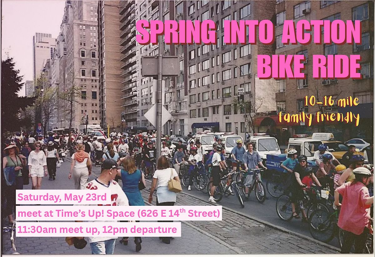 Spring Into Action Bike Ride