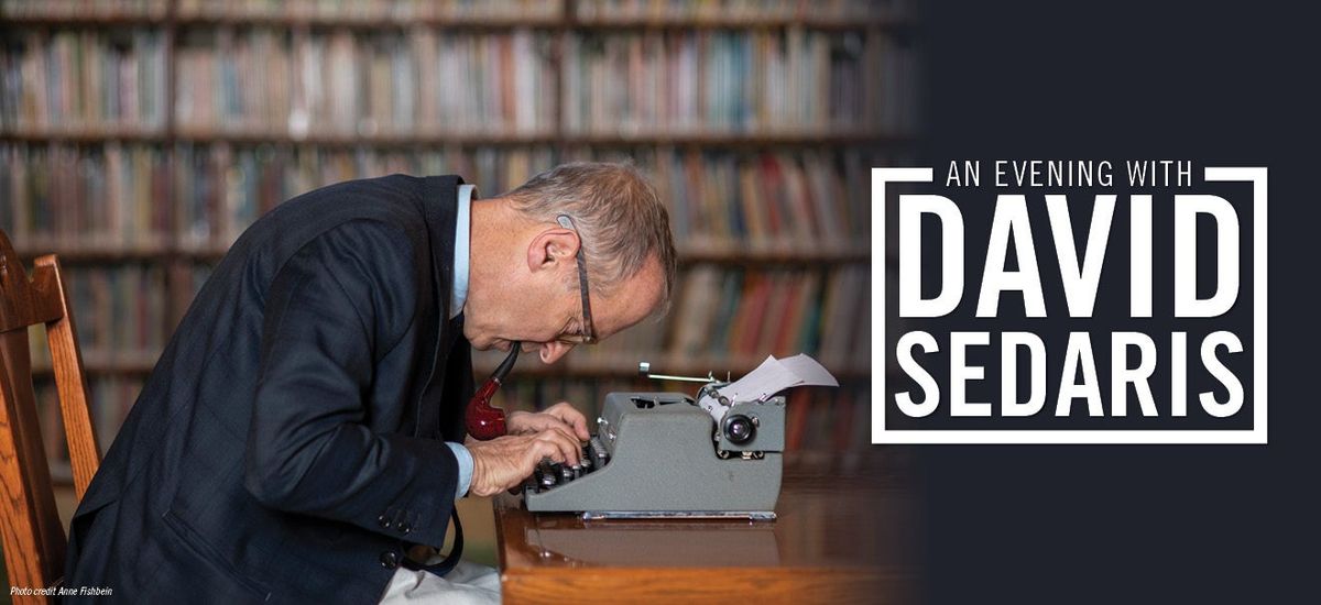 David Sedaris at Cobb Energy Performing Arts Centre