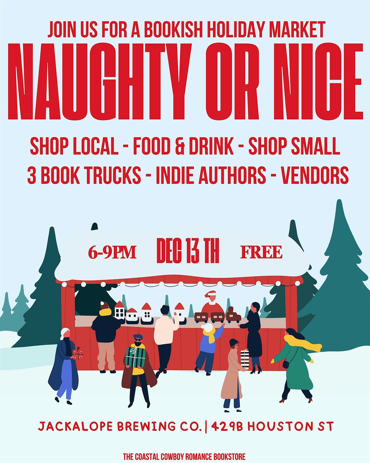 Naughty or Nice - A Bookish Holiday Market