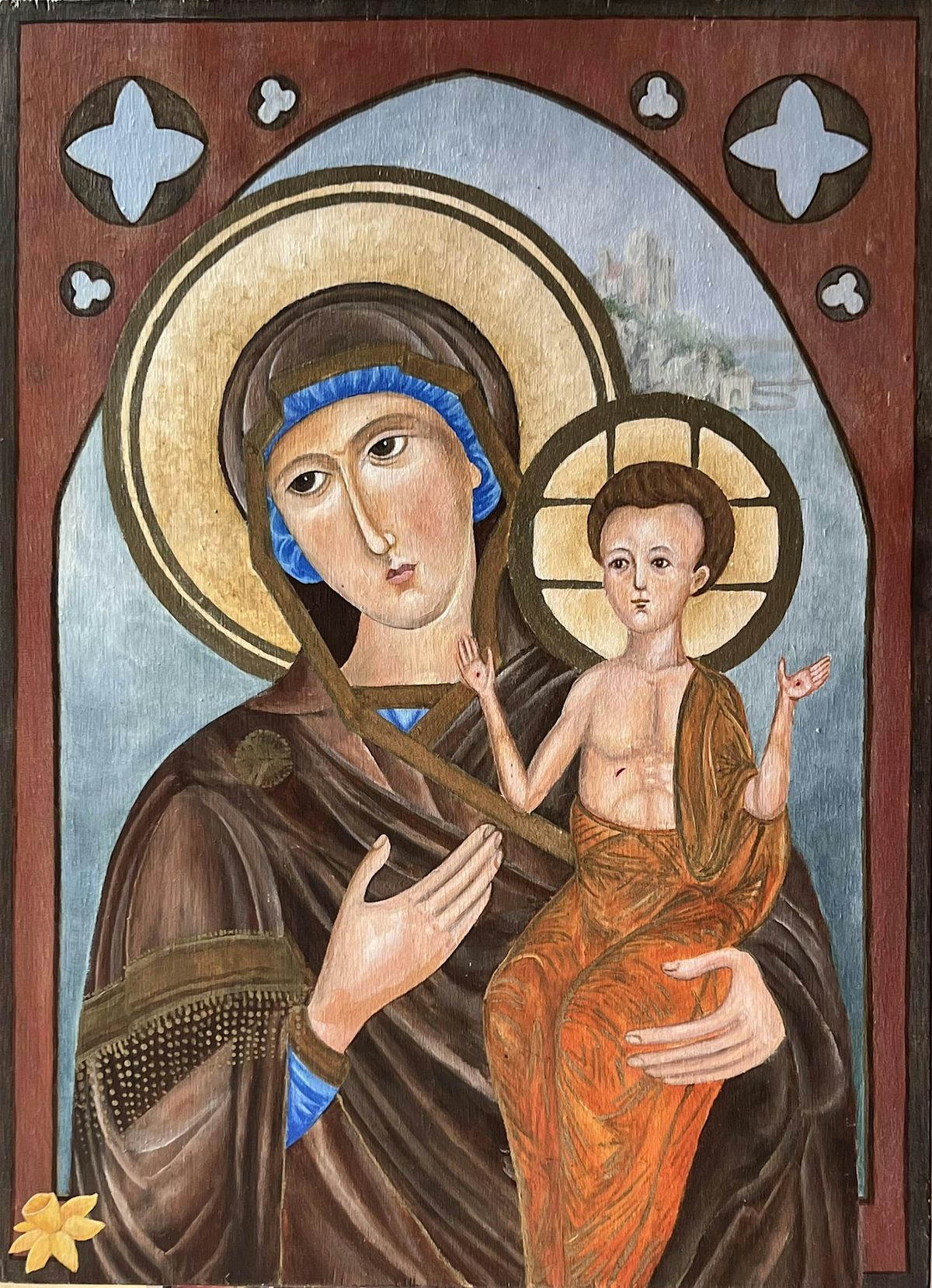 Complementarity Icon Contemporary Icon Weekend Workshop with Renowned Artist Sophie Hacker ...