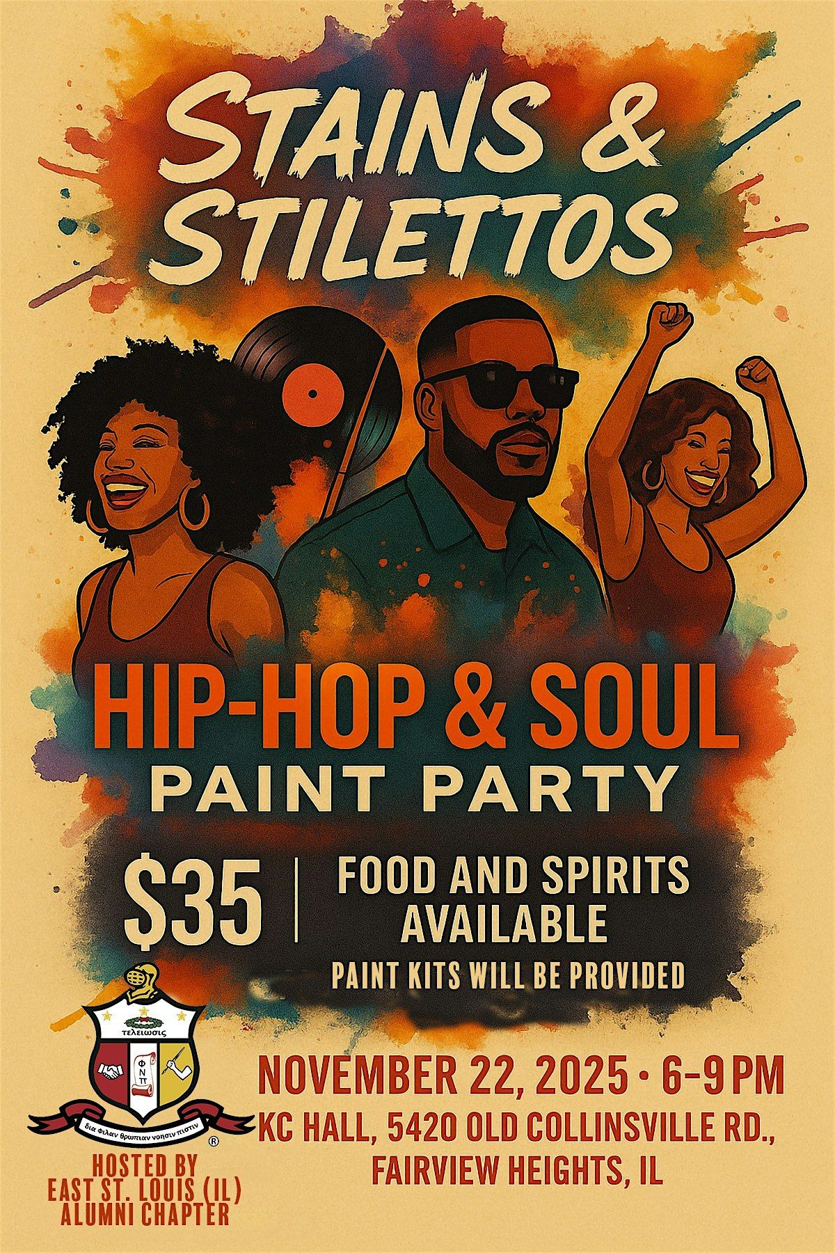 Hip Hop and Soul Paint & Sip Party