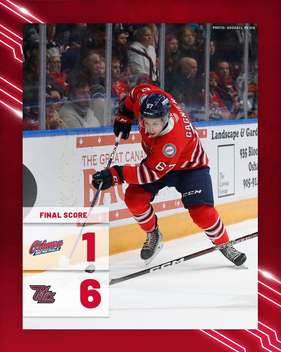 Oshawa Generals vs. Peterborough Petes