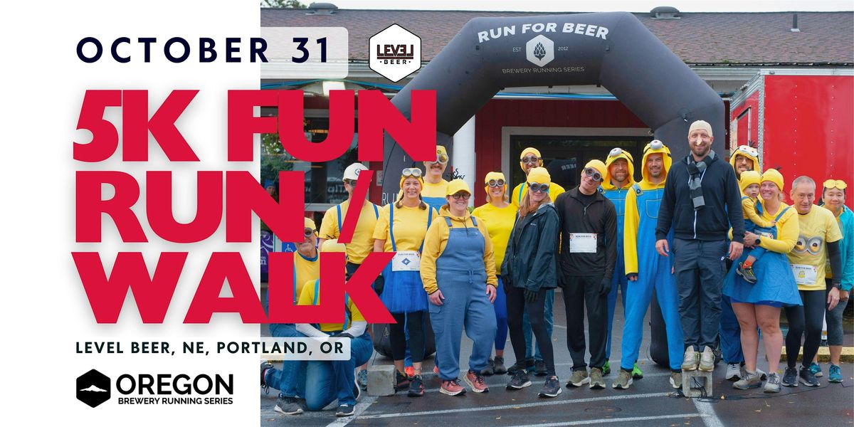 Beer Running 5k Beer Run - Level Beer (Level 1) | 2026 OR Brewery Running Series at ...