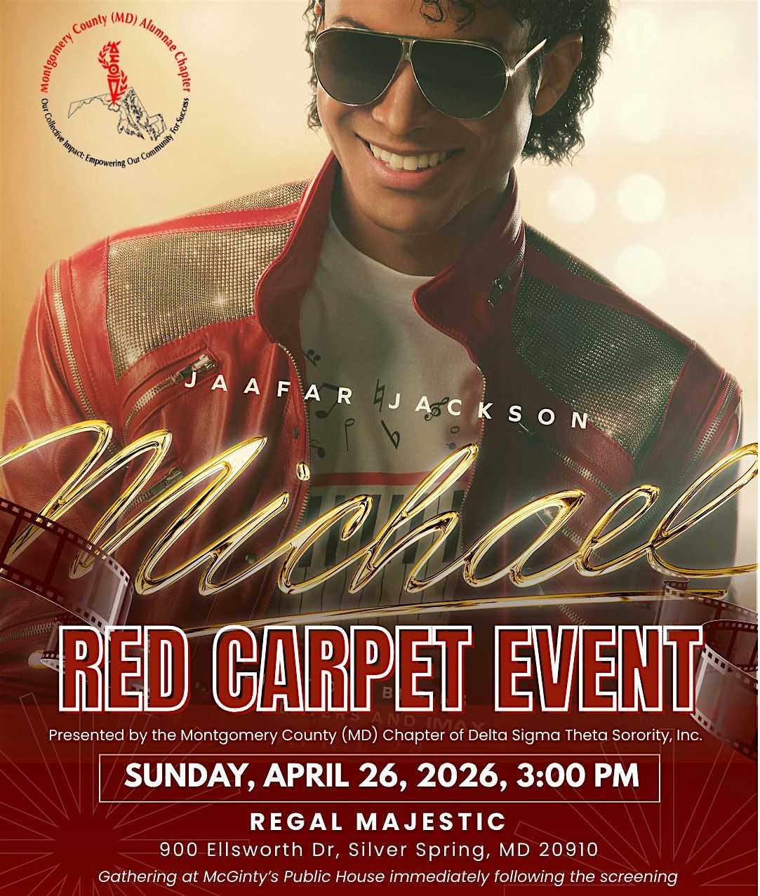 Silver Spring Imax Red Carpet Event: Michael at Regal Cinemas Majestic 20 & IMAX, Silver ...