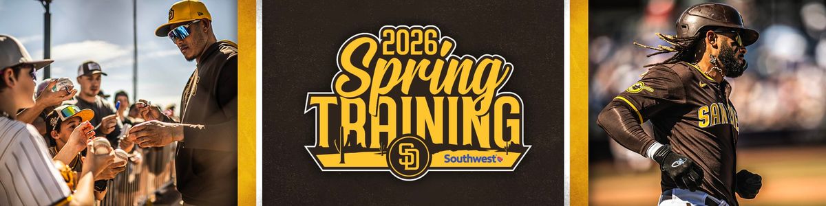 Spring Training: San Diego Padres vs. The Athletics (SS)