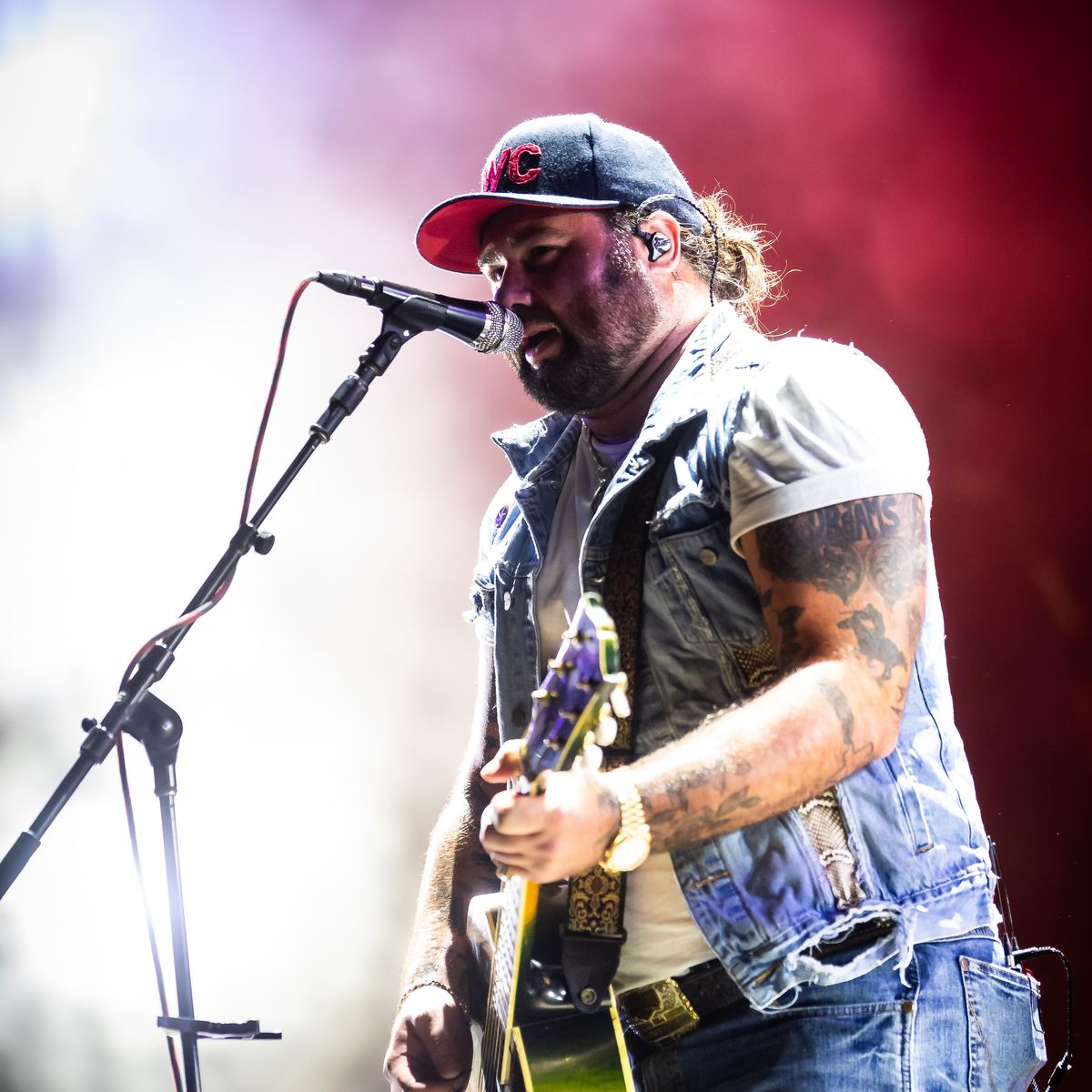 Koe Wetzel with Cory Kent, Bayker Blankenship and Logan Jahnke