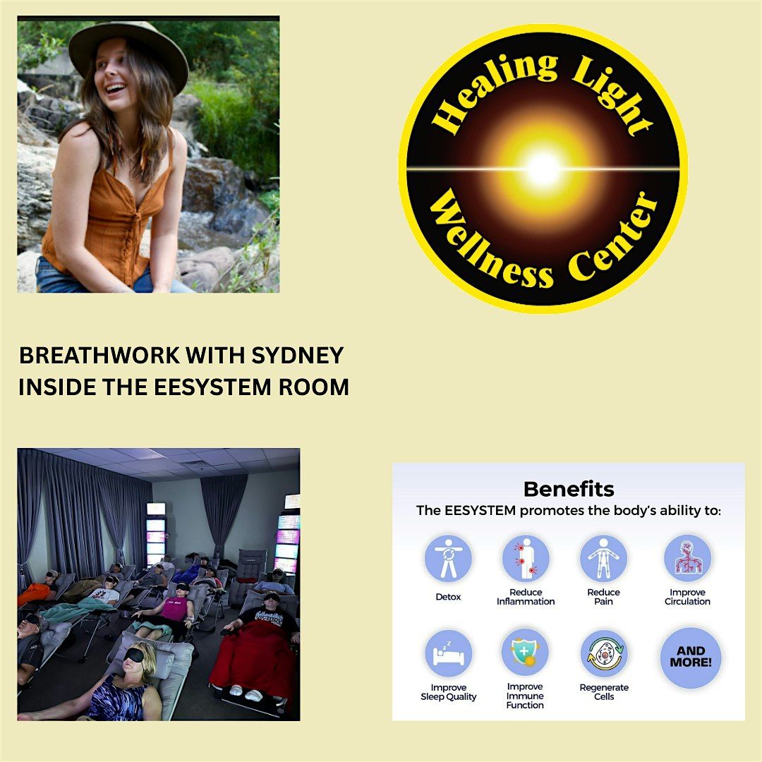 UNIQUE BREATHWORK EVENT WITH SYDNEY INSIDE THE EESYSTEM ROOM