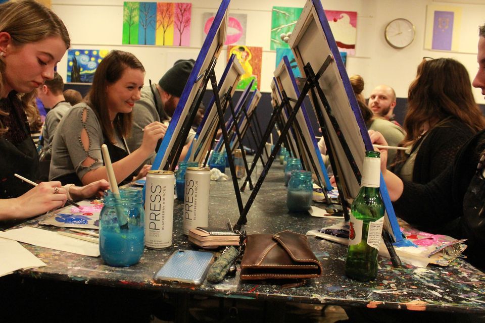 2 for 1 Painting Event Brush & Barrel, Coralville, IA September 6, 2022