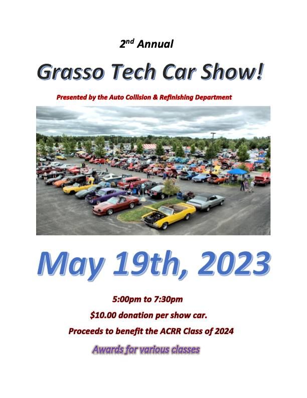 Car Show Ella T. Grasso Southeastern Technical High School, Groton