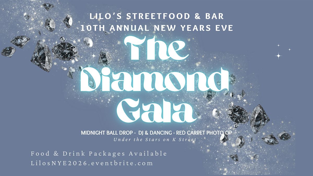 Diamond Gala: New Year's Eve at Lilo's & The Library in Lake Worth