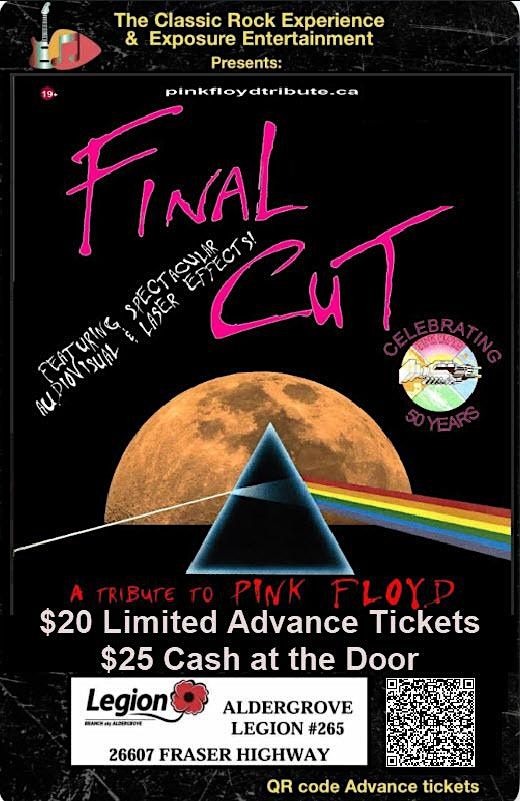 FINAL CUT - PINK FLOYD - FIRST TIME AT LEGION #265 !!