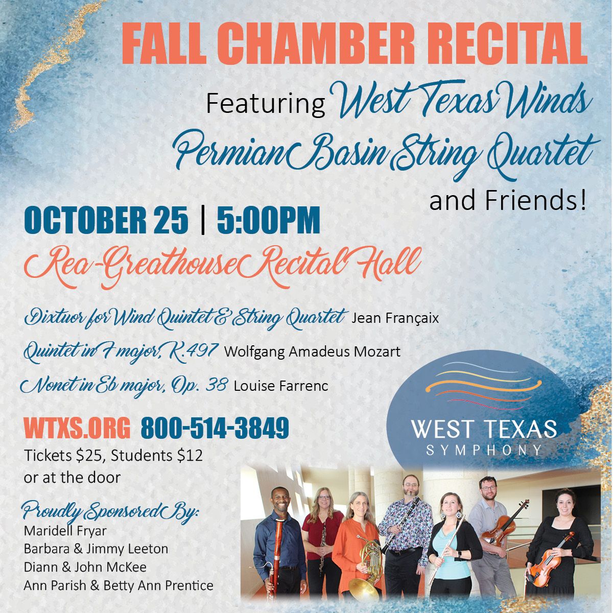 Permian Basin String Quartet With Friends