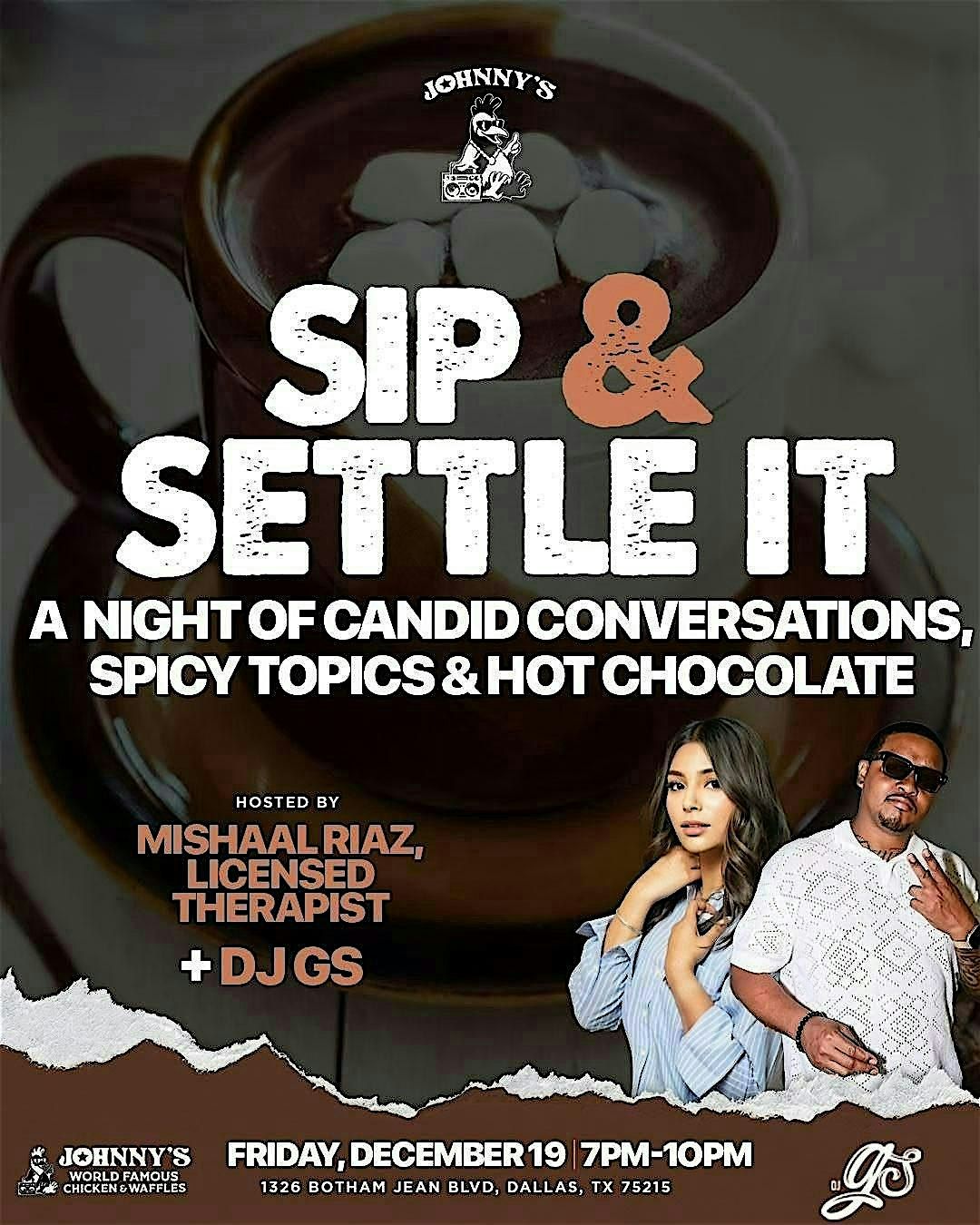 Sip & Settle It: A Conversation Night