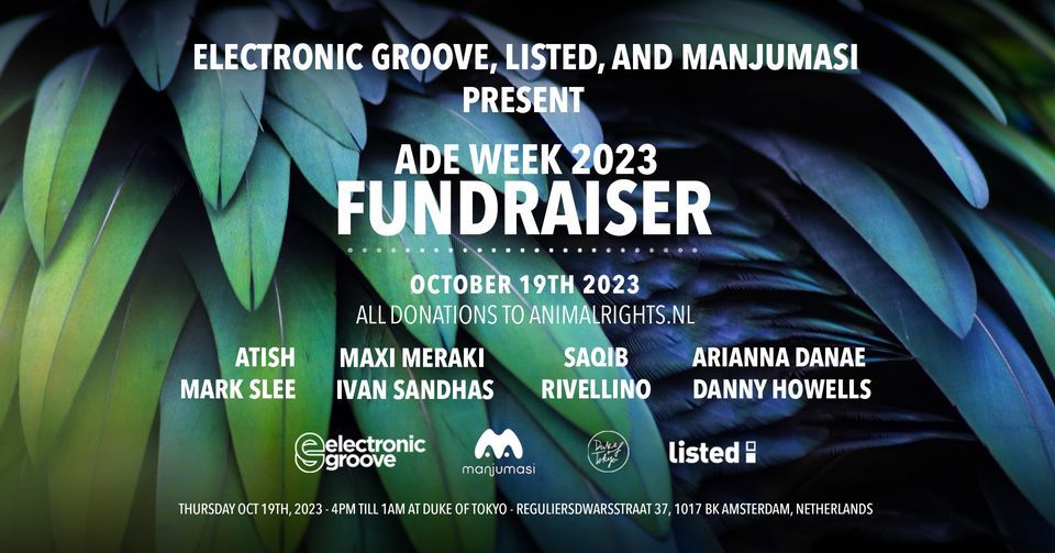 Electronic Groove, Listed, and Manjumasi present ADE Week 2023 ...