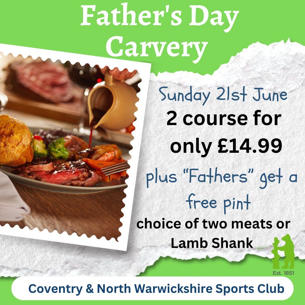 Fathers Day Carvery