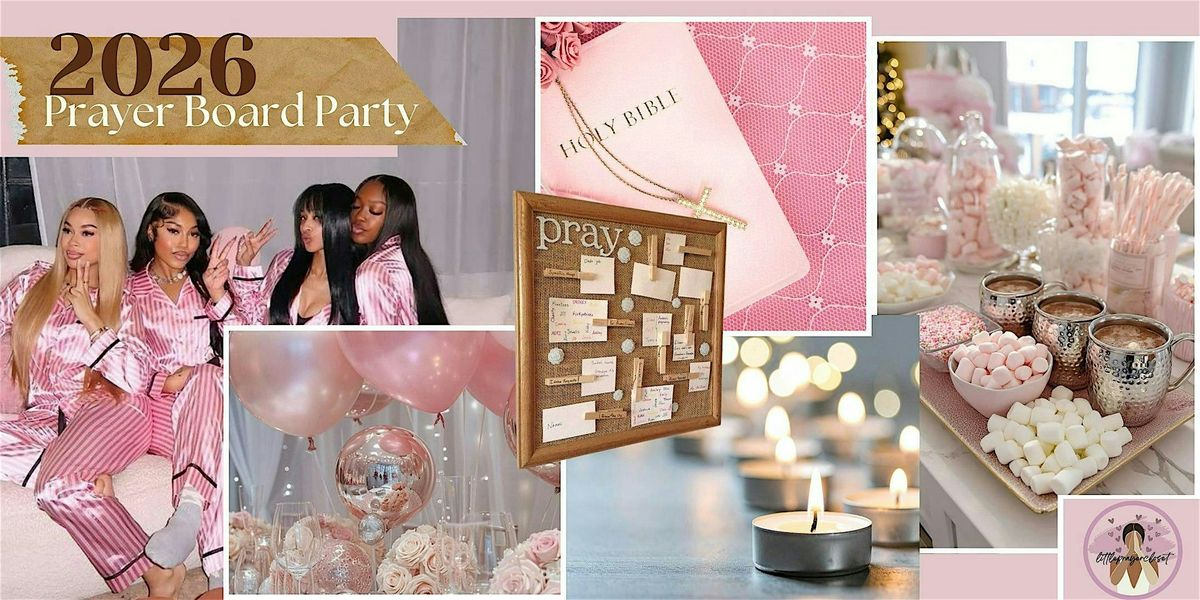 Pretty in Pink Prayer Board Party - by Little Prayer Closet