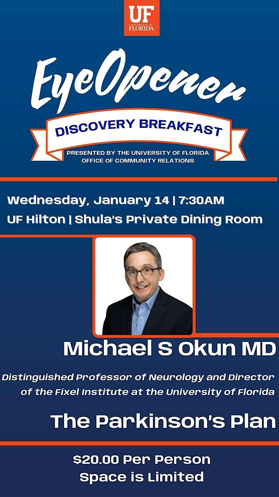 January  Eye Opener Discovery Breakfast