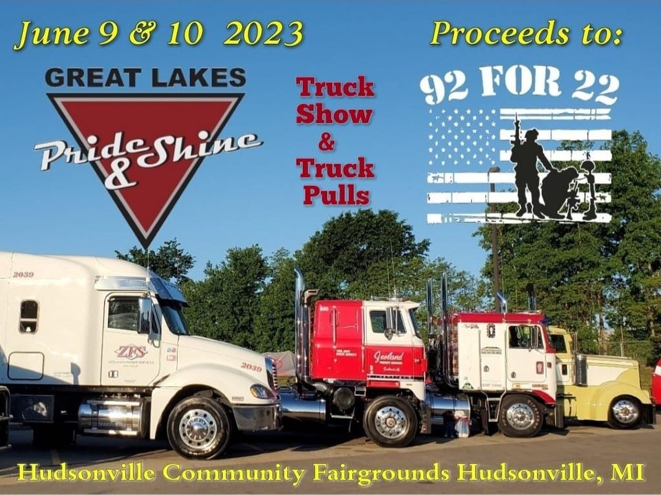 Great Lakes Pride & Shine Truck Show & Truck Pulls | Hudsonville ...