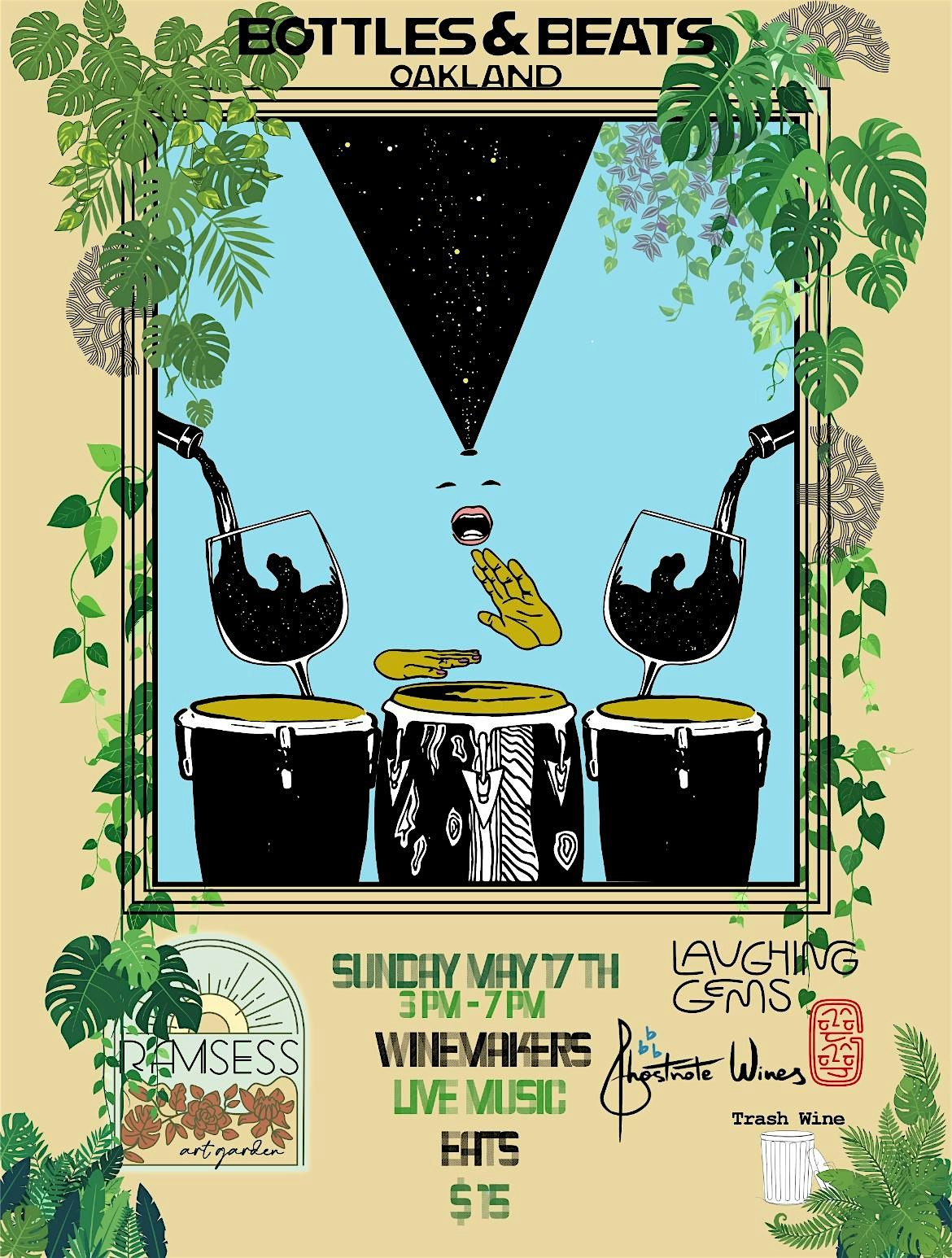 Bottles & Beats by Bay Area Wine Makers & Musicians