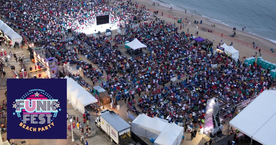 Virginia Beach Funk Fest Beach Party 2023