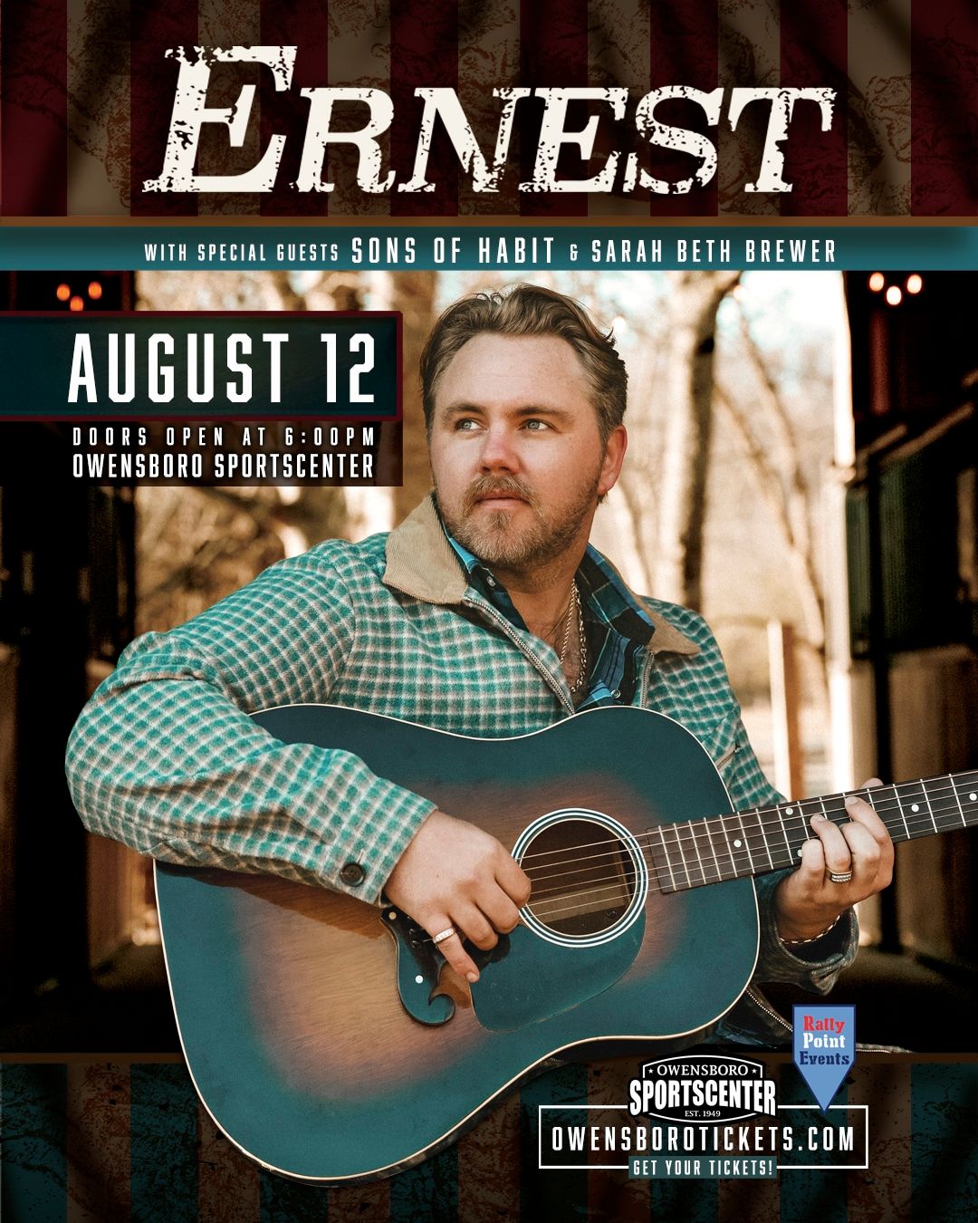 Ernest at Charleston Music Hall