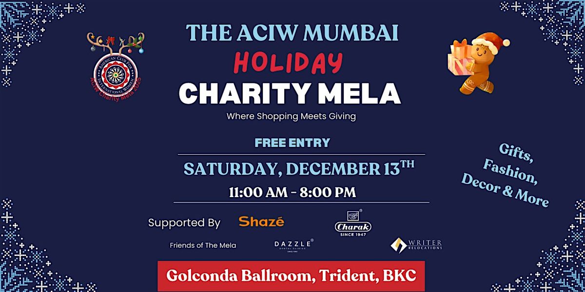 The ACIW Holiday Charity Mela