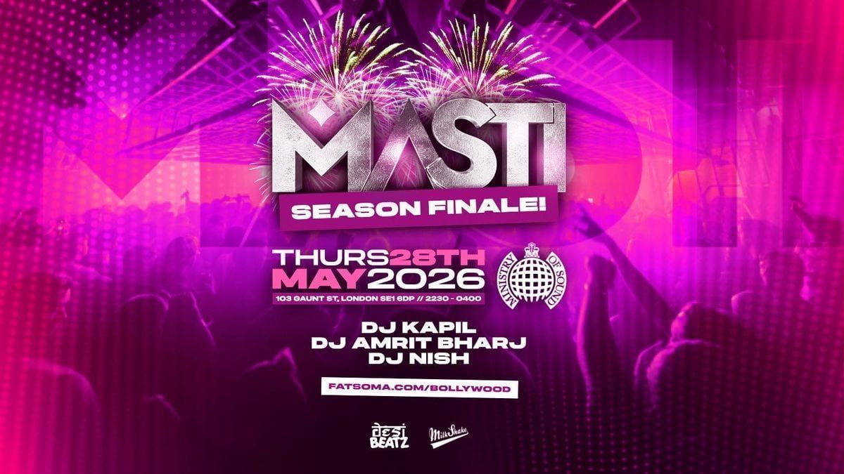 KCL Indian Soc : SEASON FINALE! | 28.05.26 | Ministry of Sound 