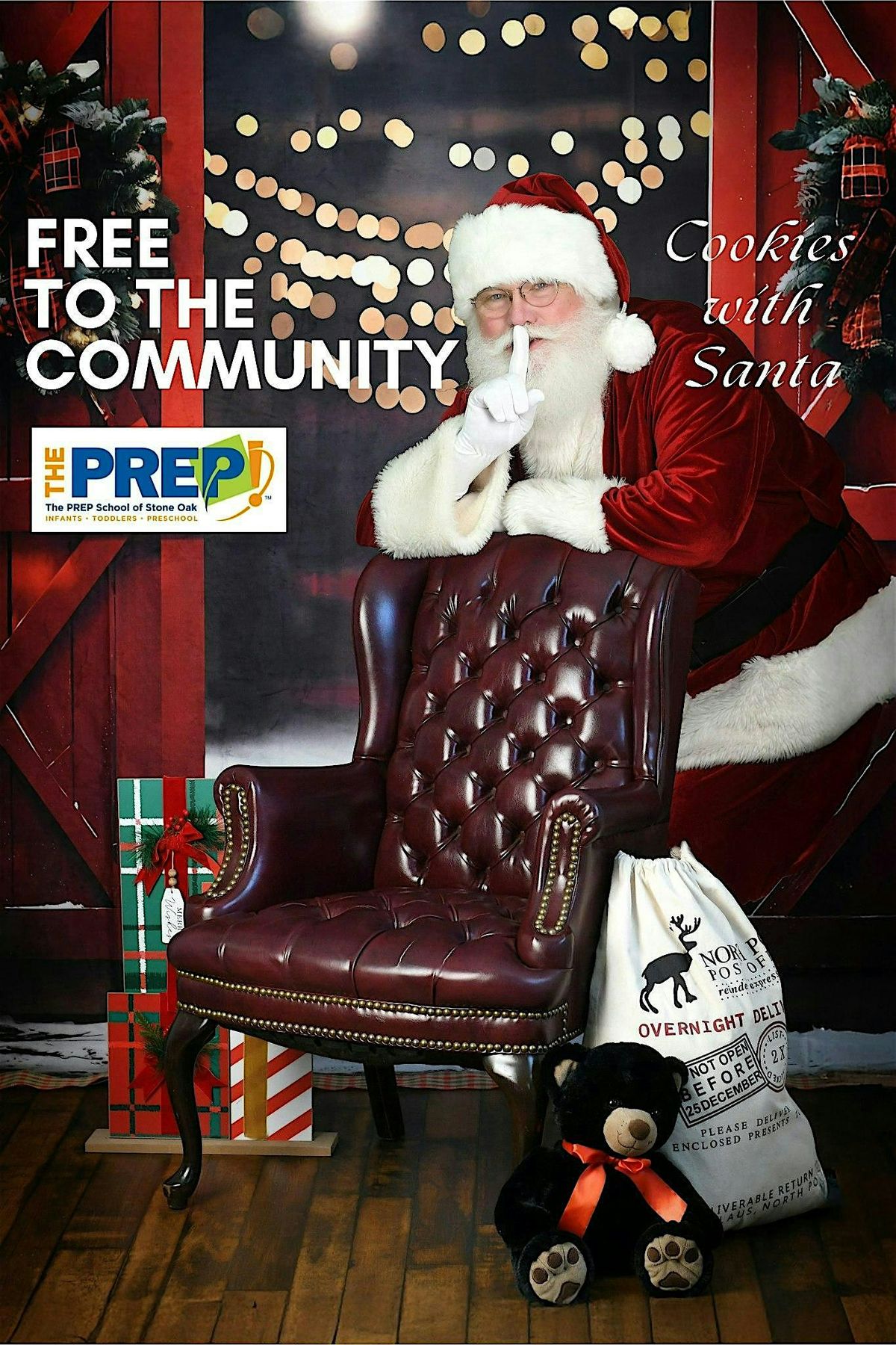 Cookies with Santa at The PREP School of Stone Oak