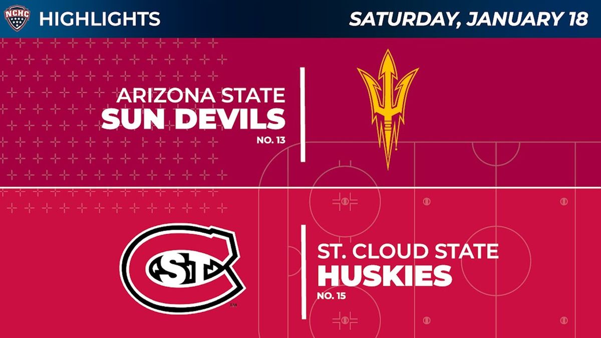 St. Cloud State Huskies at Arizona State Sun Devils Mens Hockey