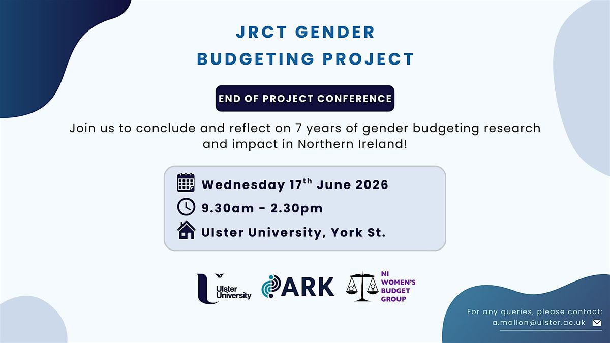 JRCT Gender Budgeting Conference