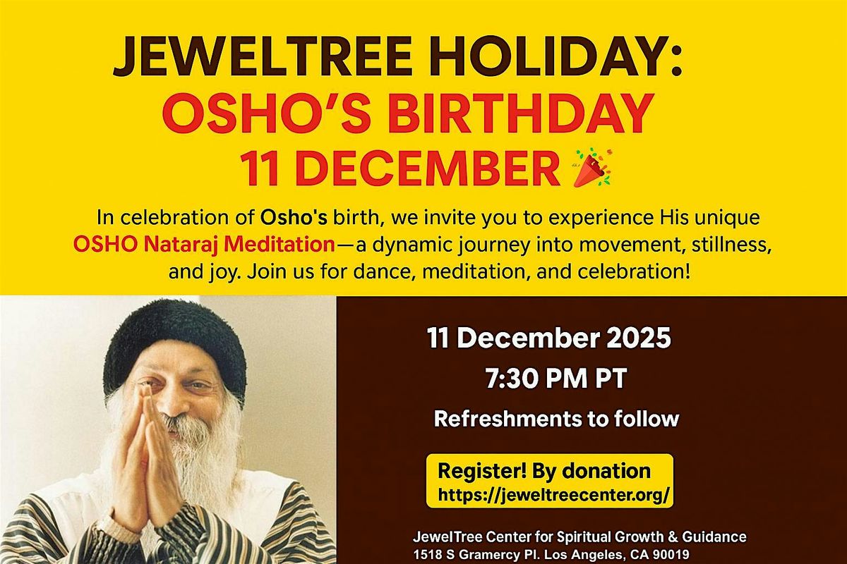 OSHO Nataraj Meditation