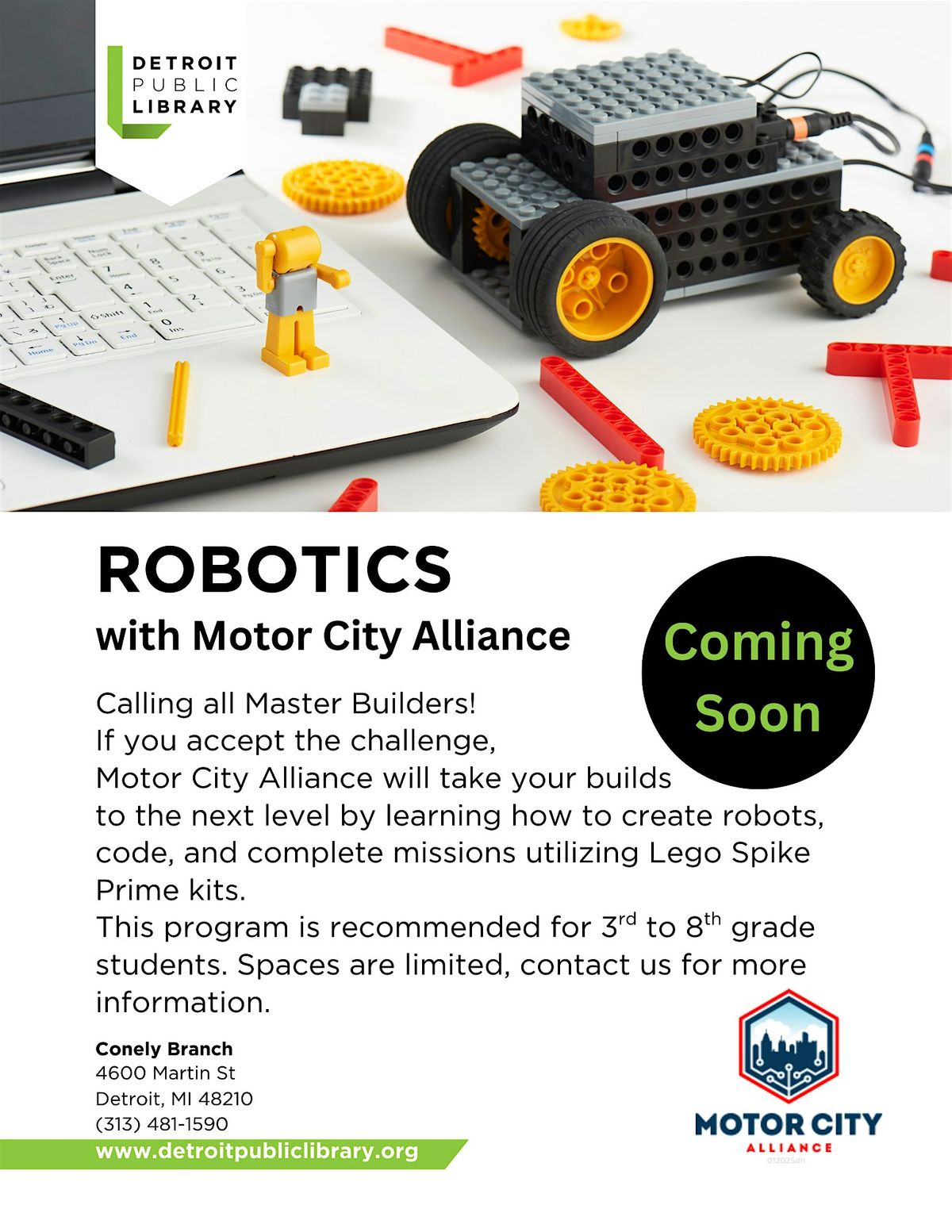 Robotics with Motor City Alliance