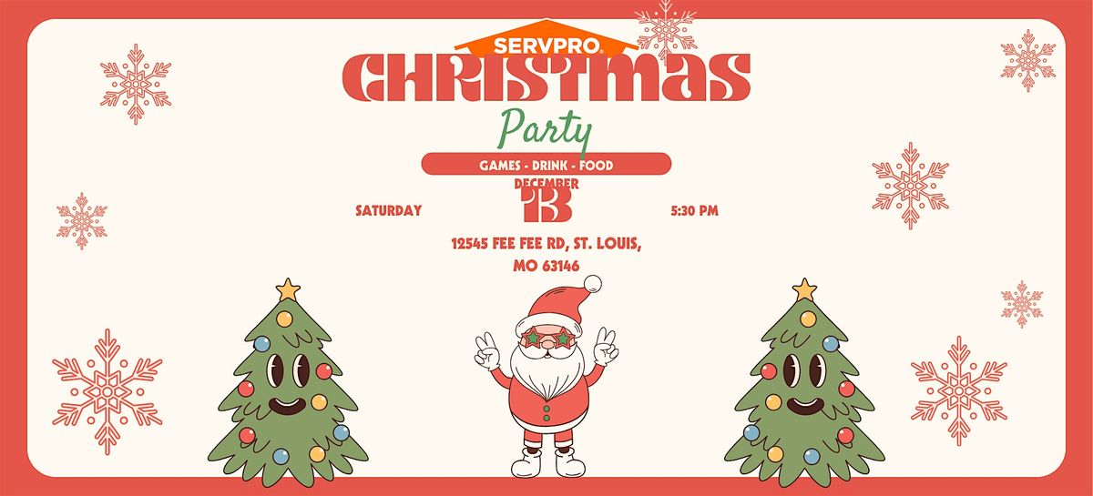 SERVPRO Team Chestnas Christmas Party