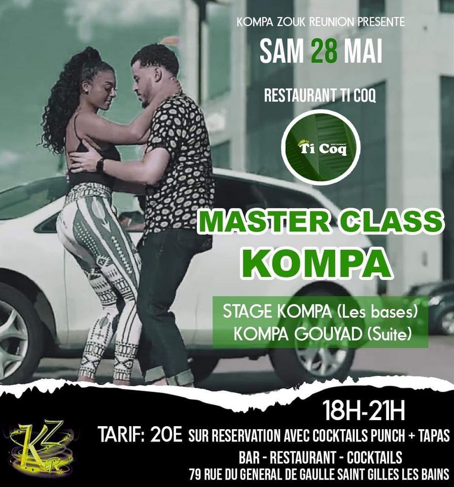MASTER CLASS KONPA - Stage Cours de Konpa