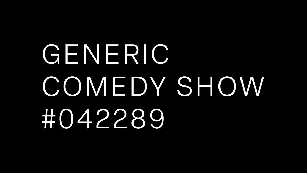 Copy of Generic Comedy Show #O42289 @ Tallyboys at Tallboys, Toronto on ...