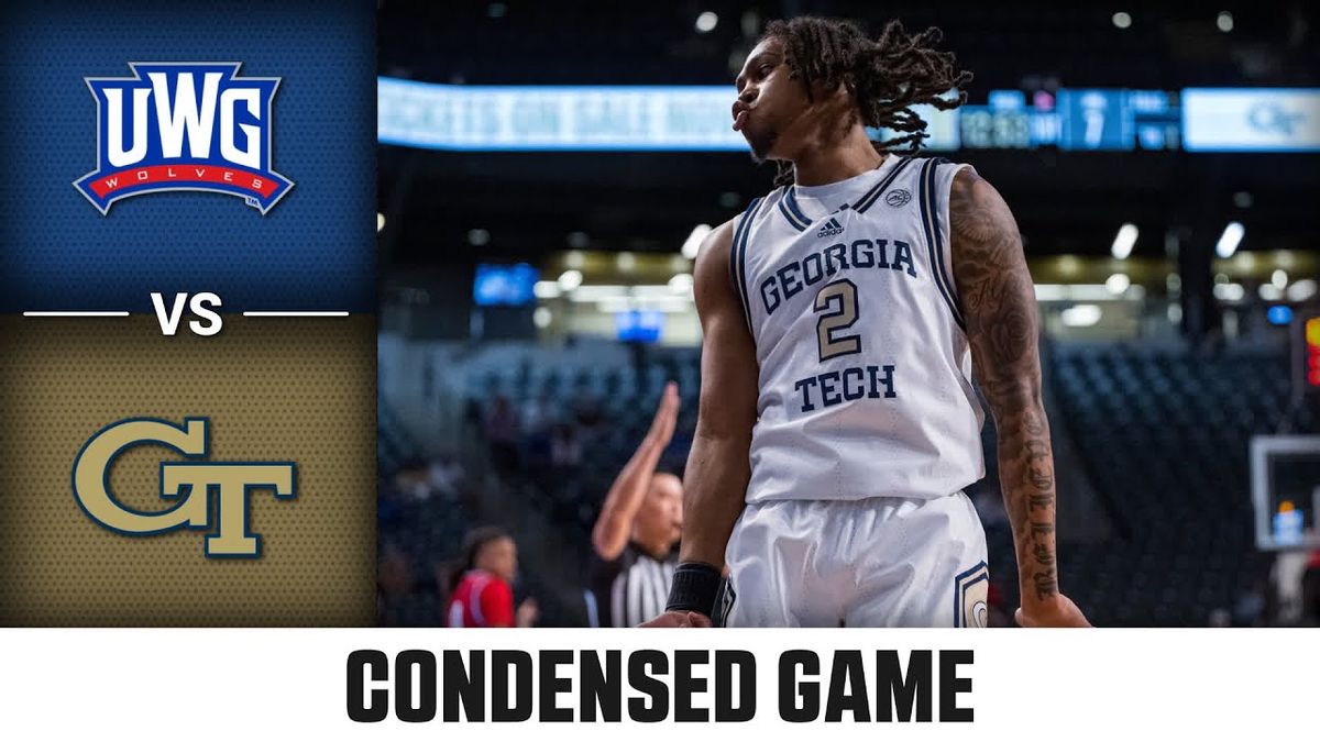 West Georgia Wolves at Georgia Tech Yellow Jackets Mens Basketball at McCamish Pavilion