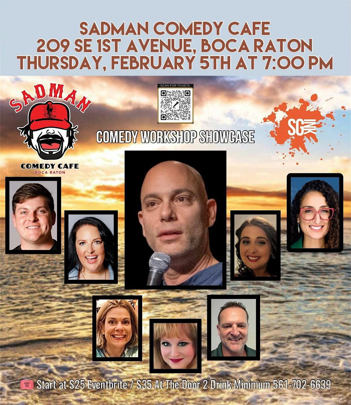 Showtime Boca Raton Graduation Showcase At Sadman Comedy Cafe, Boca Raton, 7:00 Showtime at ...