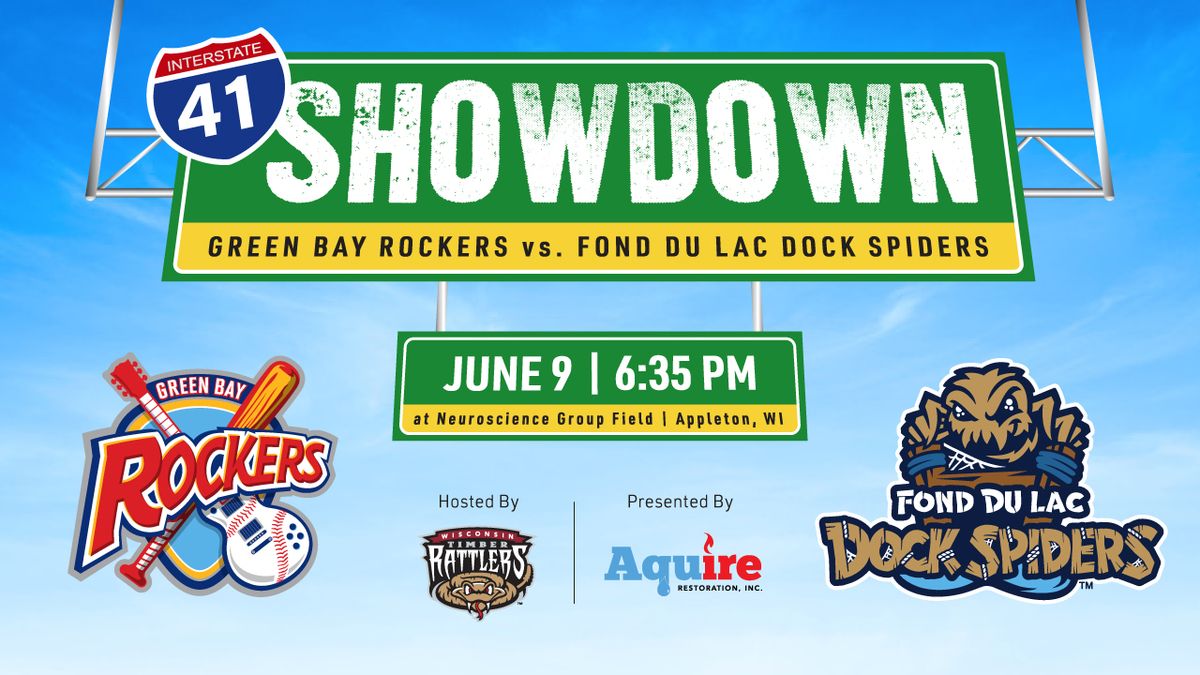 Green Bay Rockers at Fond Du Lac Dock Spiders at Herr-Baker Field