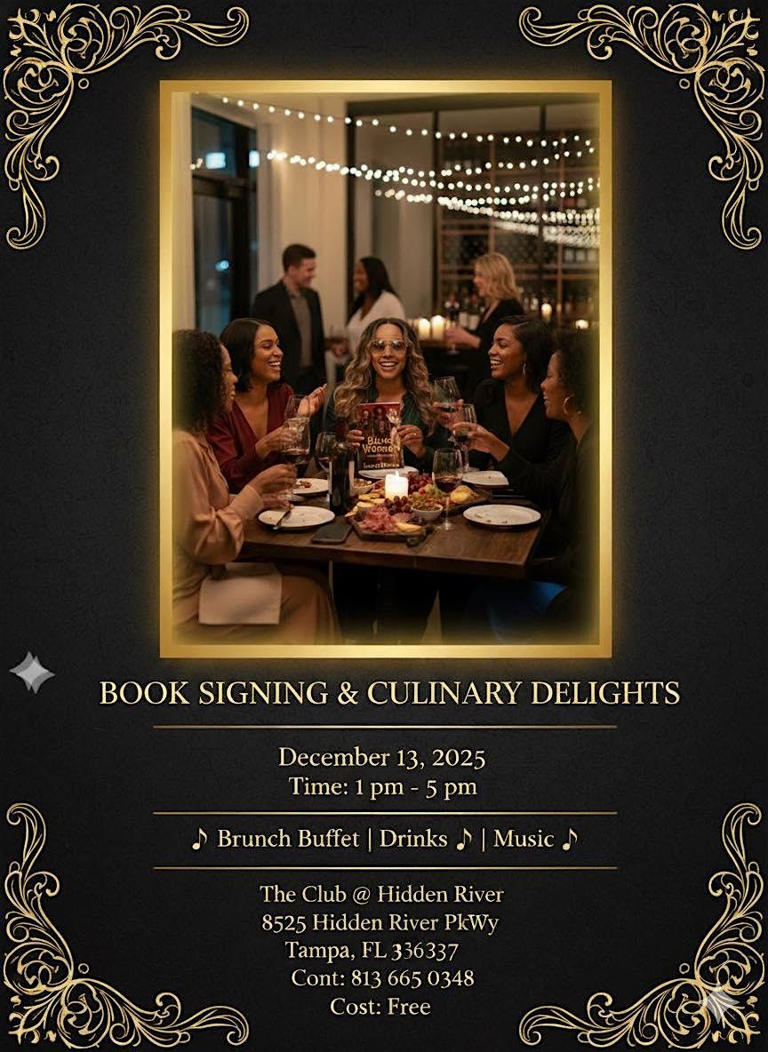 Book Signing and Culinary Delights
