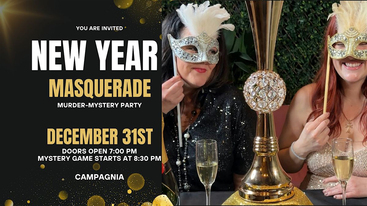 The Golden Feather Masquerade: M**der-Mystery NYE Dinner