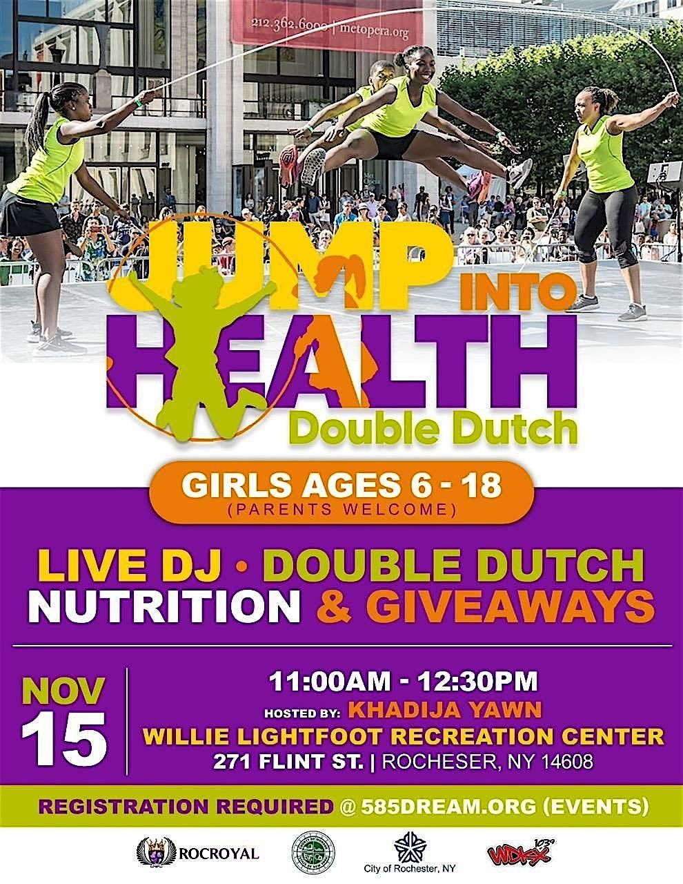 Jump Into Health Double Dutch Expo
