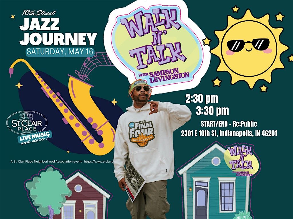 10th Street Jazz Fest Walk & Talks