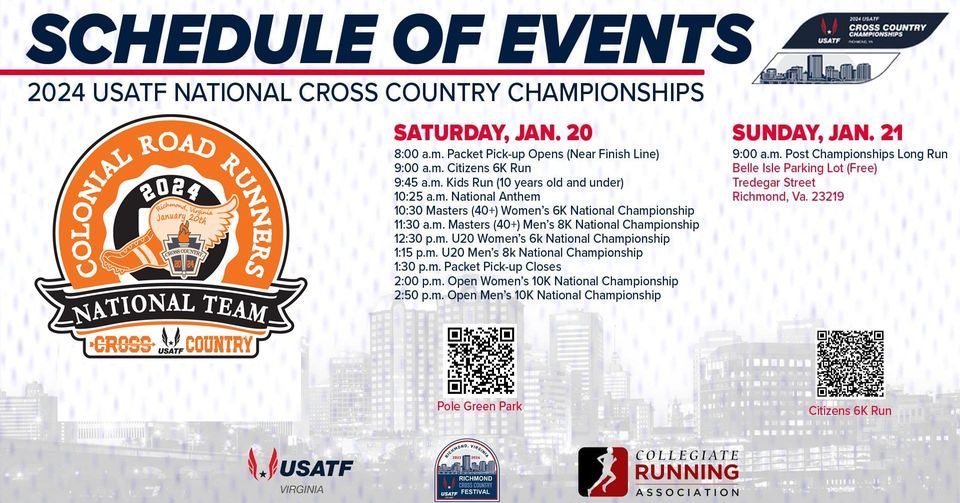 2024 USATF NATIONAL CROSS COUNTRY CHAMPIONSHIPS Pole Green Park
