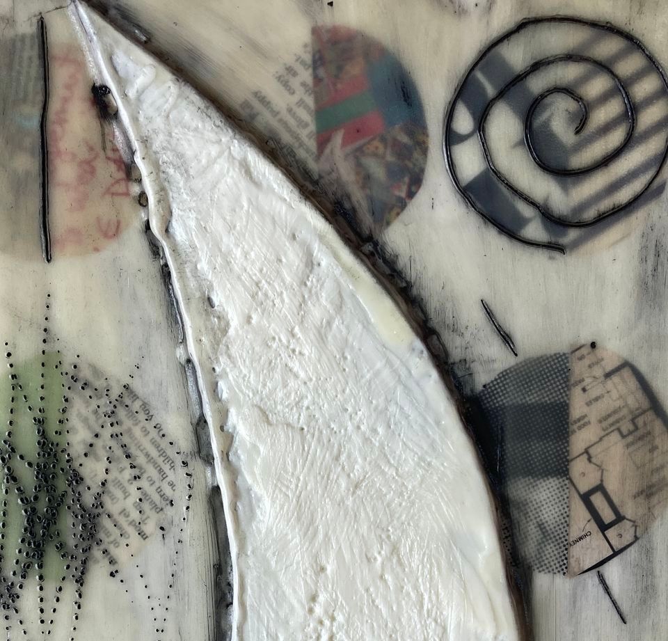 WAXING POETIC CREATING MAGIC IN ENCAUSTIC ARTWORK W/KELLY SCHAUB Art