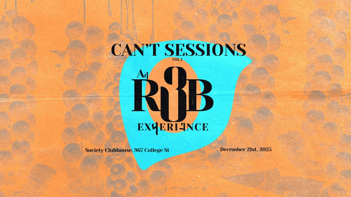 Can't Sessions: An R&B Experience Vol. 1