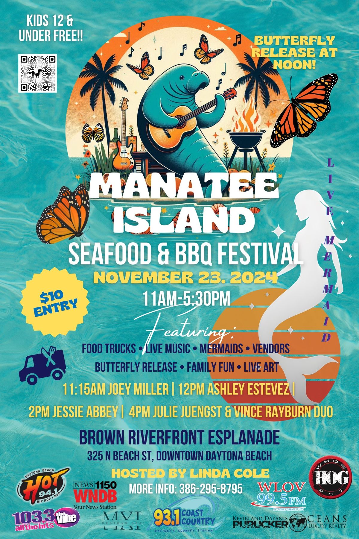 Manatee Island Seafood & BBQ Festival Manatee Island Park, Daytona